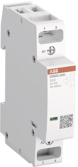 ABB Inst.-Schütz 230V 20A 1S/1Ö brummfrei ESB20-11N-06