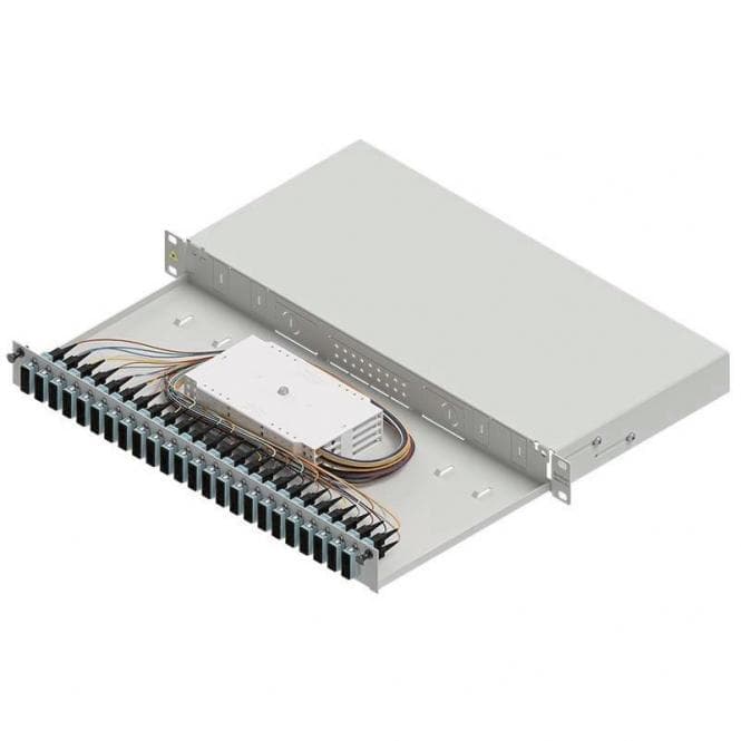 ZVK LWL-Spleißgehäuse Basic LSB1C223 1H 24x SC-Duplex Standard OM3 ,ausziehb.