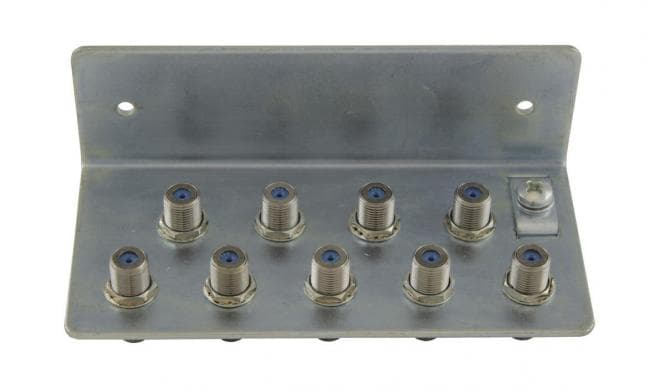 Televes Erdungswinkel ERD9N für 9 HF-Kabel F-Technik 401104