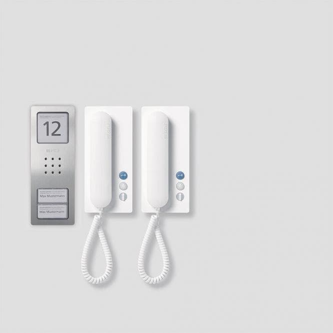Siedle Audio-Set Siedle SET CA 812-2 E/W Compact Edelstahl gebürstet