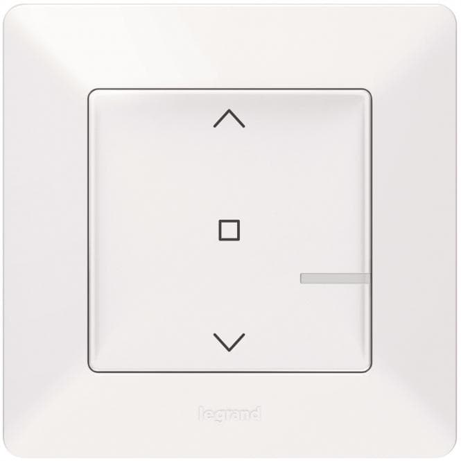 Legrand 752191 Funk Wandsender Rollladen von Valena Life with Netatmo ultraweiß