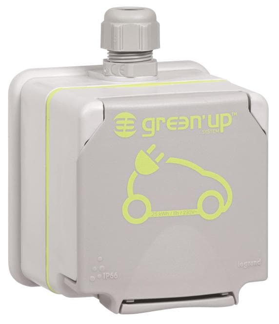 Legrand SAT00194 Green Up Schuko Steckdose Plexo66 2P+E f.AP Montage IP44