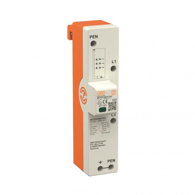OBO MCF25-NAR-TNC LightningController Rail dreipolig 255V 5096950