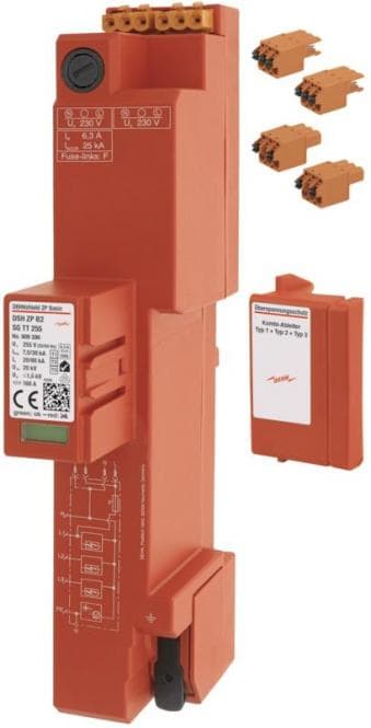 Dehn DEHNshield ZP Basic DSH ZP 909396 B2 SG TT 255 Kombiableiter Typ 1 + 2 + 3
