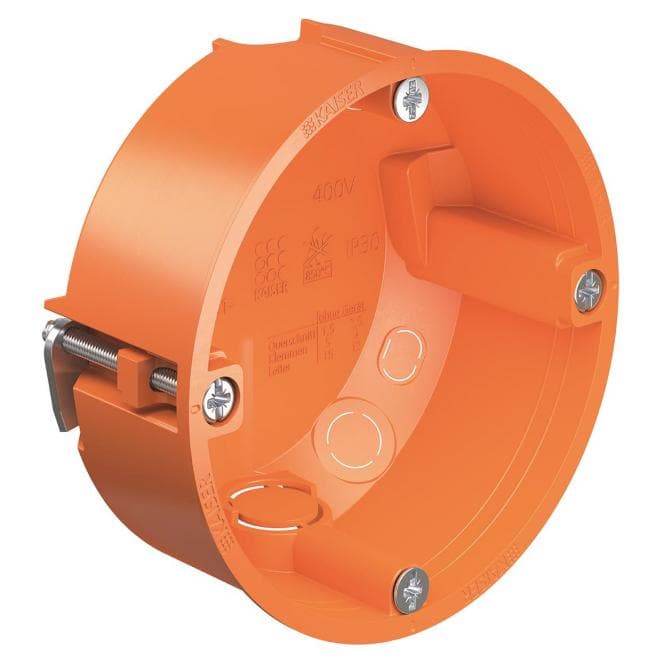 Kaiser Hohlwand Gerätedose 9061-01 f.dünne Beplankung h=34 mm (Inhalt 1 Stück)