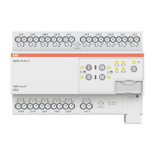 ABB Schalt-/Jalousieaktor SAH/S16.10.7.1 16fach 10 A REG 2CDG110248R0011