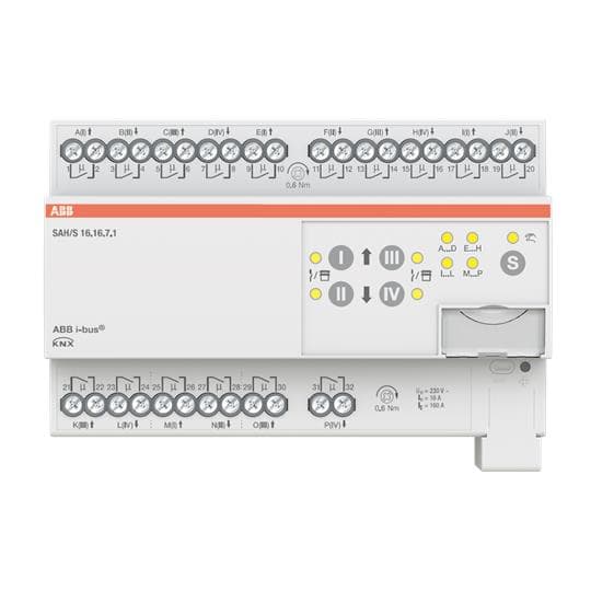ABB Schalt-/Jalousieaktor SAH/S16.16.7.1 16fach 16A REG 2CDG110251R0011