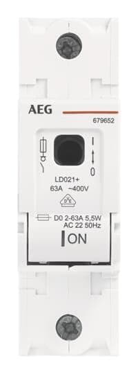 AEG Sich.-Lasttrennschalter LD021+ 1x63A 679652
