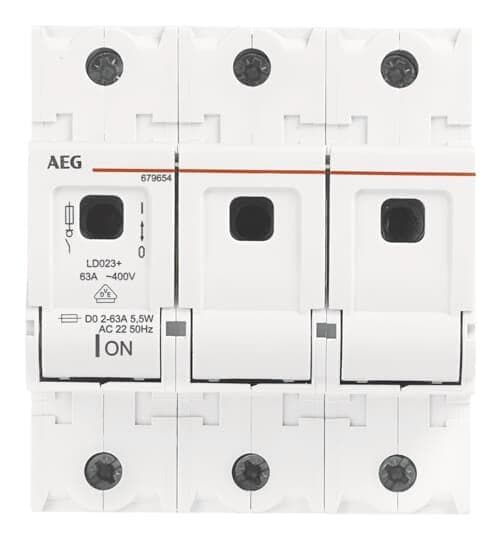 AEG Sich.-Lasttrennschalter LD023+ ** 3x63A 679654
