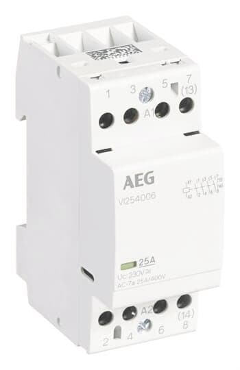 AEG Installationsschütz VI254006 230V 25A 4S/0Ö 113364