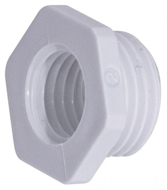 Plica Reduktion 6-kant RED M16/M12 PA6 M16 - M12 Kunststoff 907005416 lichtgrau