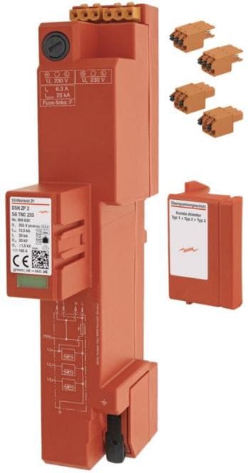 Dehn DEHNshield ZP 909630 DSH ZP 2 SG TNC 255 Kombiableiter Typ1+2