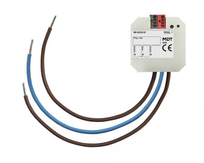 MDT BE-02230.02 Tasterinterface/Taster- schnittstelle 2fach UP 230VAC