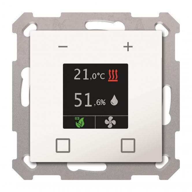 MDT Raumtemperaturregler Smart 55 Reinweiß glänzend SCN-RTR55S.01