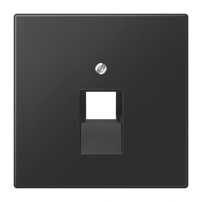 Jung Abdeckung LS969-1UASWM f.IAE/UAE-Anschlussdose schwarz