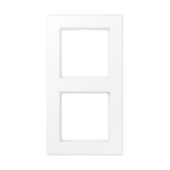 Jung Rahmen 2f A 550 A5582BFWWM schneeweiss