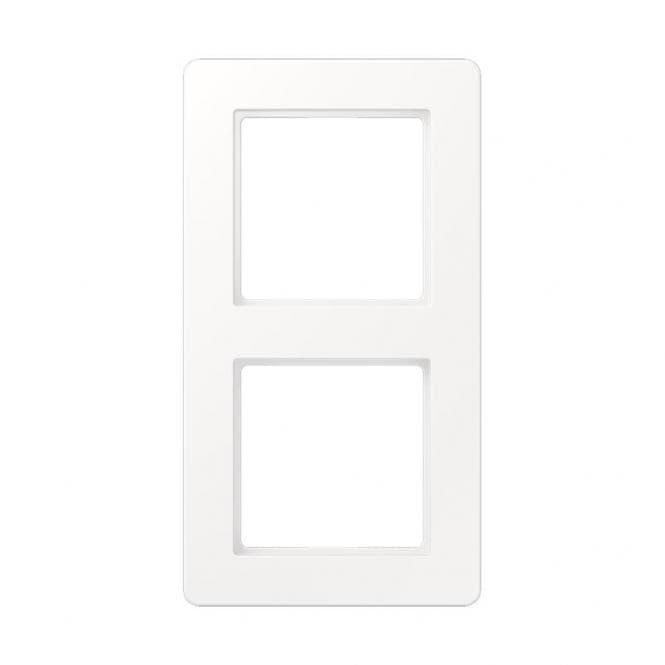 Jung Rahmen 2f A flow AF582BFWWM schneeweiss