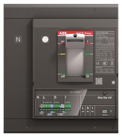 ABB XT5S 630 Ekip Dip LS/I In=630 4p FF Kompaktleistungsschalter 1SDA100467R0001
