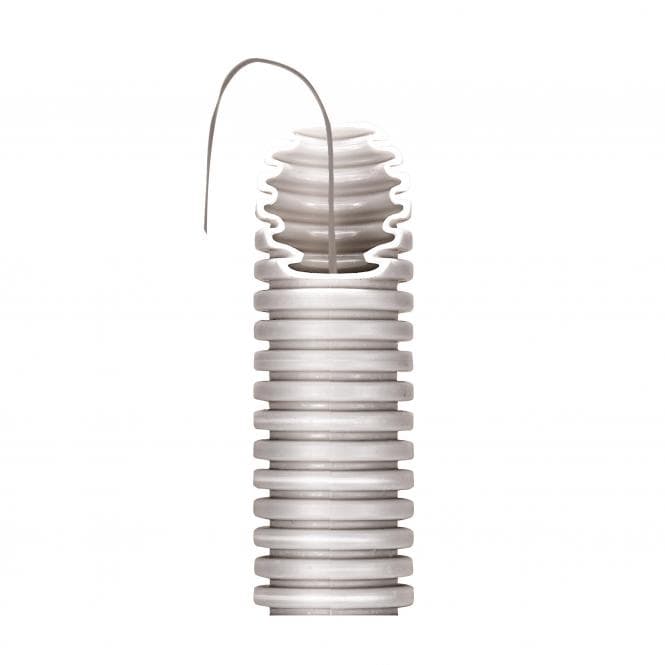 GEWISS DX20150R ICTA/50F Grau mittleres Rohr gewellt 50mm m.Zugdraht (Inhalt 25 Stück)