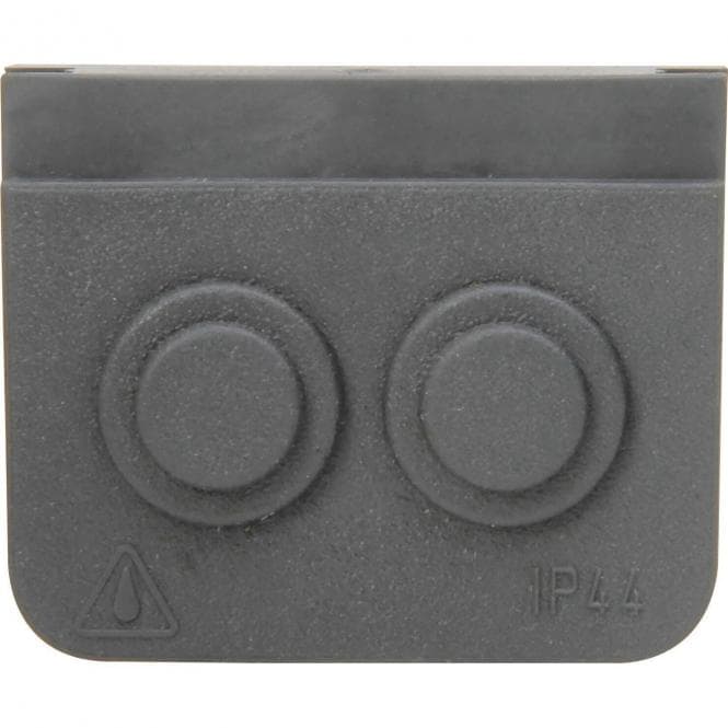 Kopp APWG Blue Electric 3216.1500.4 Kabeleinführung anthrazit 2fach
