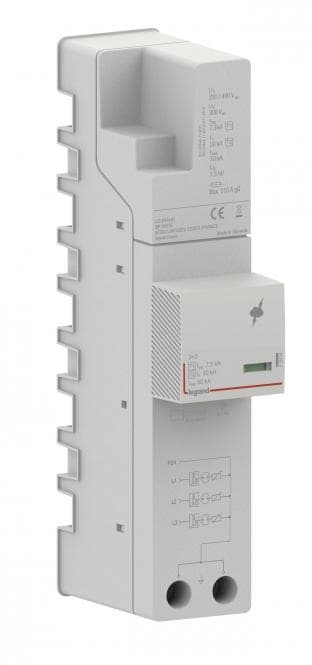 Legrand 412454 Kombiableiter SaS T1+T2 IIMP 7,5kA TNC