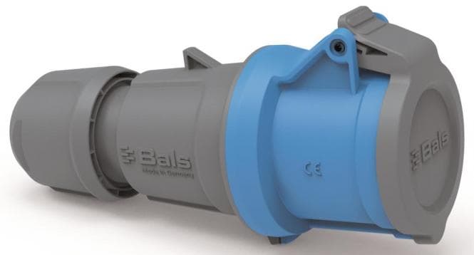 Bals Kupplung INNOLINQ QC 32A 3p 3114 230V 6h IP54 blau H/B/T:205x80x99mm