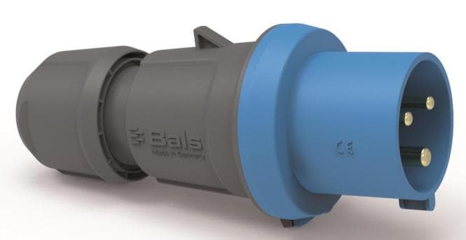 Bals Stecker INNOLINQ QC 32A 3p 2114 230V 6h IP54 blau blank