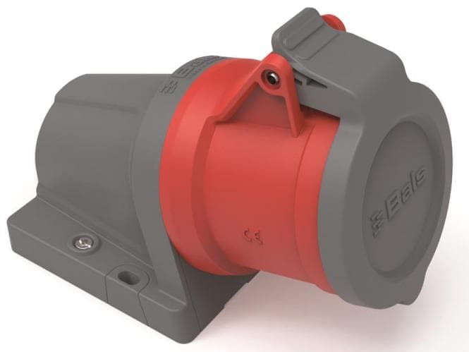 Bals Wandsteckdose INNOLINQ QC 110635 32A 5p 400V 6h IP44 rot blank