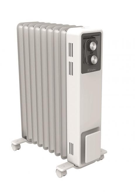 AKO Radiator RD 1009 TS 9 Rippen ws/anthr. ölfrei 2,0 kW 500000694
