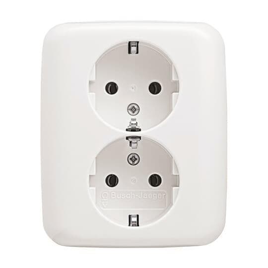 BJ SCHUKO Doppelsteckdose 202 EUJ-214
