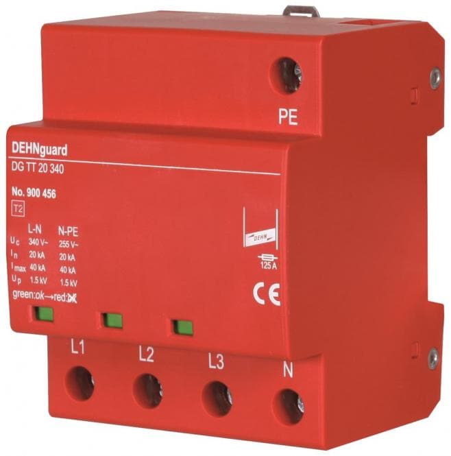 Dehn Überspannungsableiter DG TT 20 340 Typ 2 DEHNguard 4p 900456
