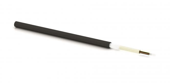 LWL A-DQ(ZN)B2Y 12 G50/125 OM4 LWL-Außenkabel 3,0 KN, schwarz (Inhalt 1 Stück)