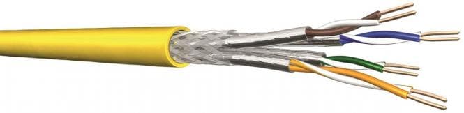 Draka UC Home Cat.7A SS22 4P LSHF-FR 4x2 AWG22 200m Abrollbox 60095153 (Inhalt 200 Stück)