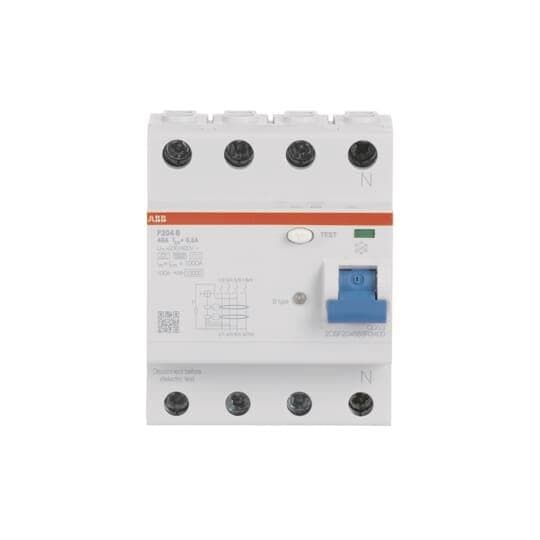 ABB FI-Schutzschalter Typ B F204B-40/0,3 4P 40A 300mA Allstromsensitiv