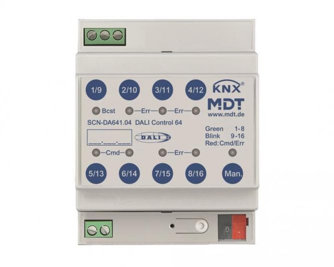 MDT SCN-DA641.04 DALI Control 64 Gateway 4TE REG