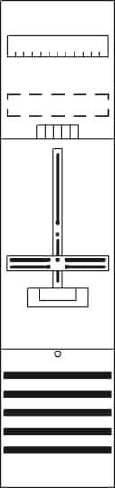 Striebel Zählerfeld 7RE 1Z 16Q DF17A1XB vorverdr. m.Zählerkreuz 2CPX054179R9999
