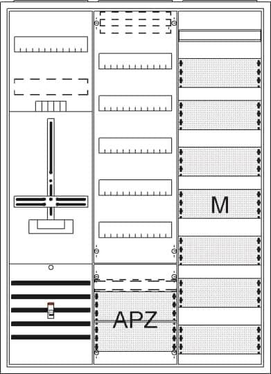 Striebel Komplettschrank APZ DA37CD 3-Punkt Multimedia 1100x800 1Z1V5A2