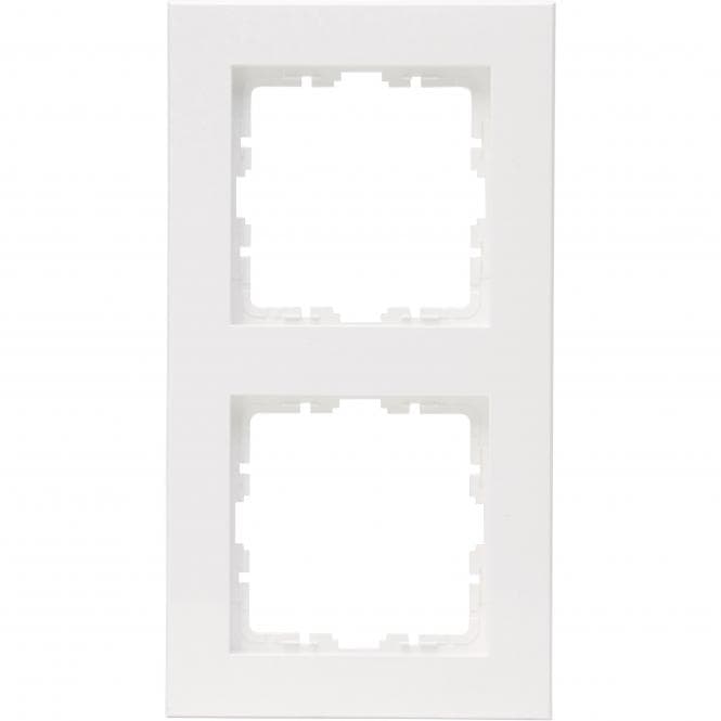 Kopp HK07 PURE Abdeckrahmen 406929008 2fach reinweiß