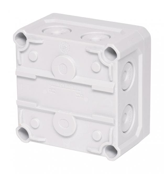 f-tronic FR-Abzweigkasten NFK08gr 85x85x54mm Durchstoßmembran IP66 7340190