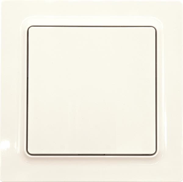 Eltako Funktaster pws glänzend F2T55E-pg 55x55mm batterie-30055702 RAL9010