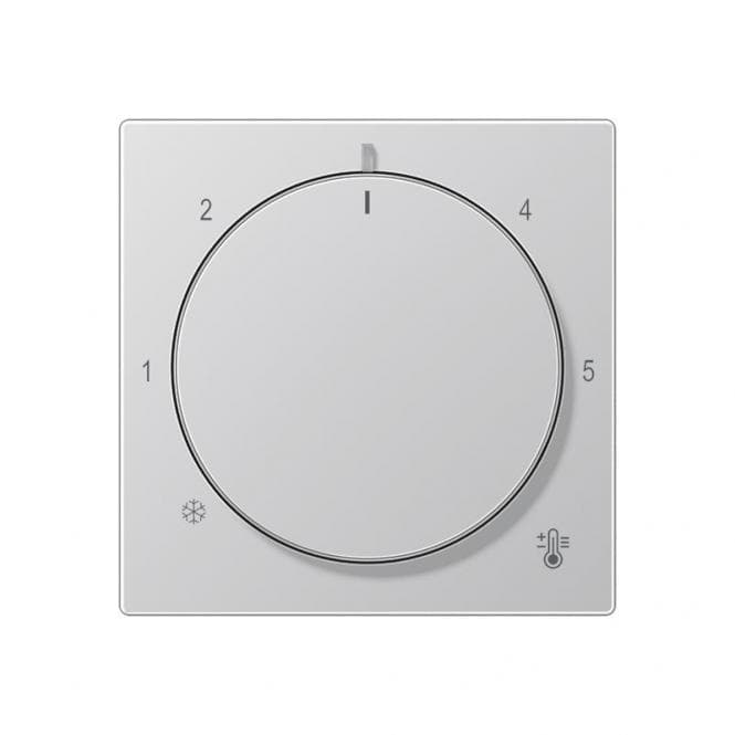Jung Abdeckung f.Thermostat A1749BFAL Aluminium