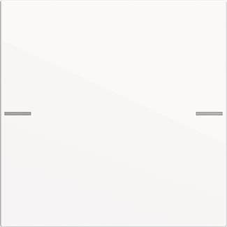 GIRA 575103 Wippenset 1fach Tastsensor4 System 55 Reinweiß glänzend