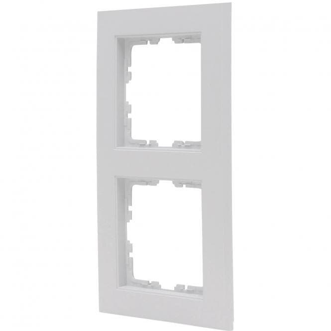 Kopp HK07-Abdeckrahmen 2-fach 402634007 Farbe:grau matt