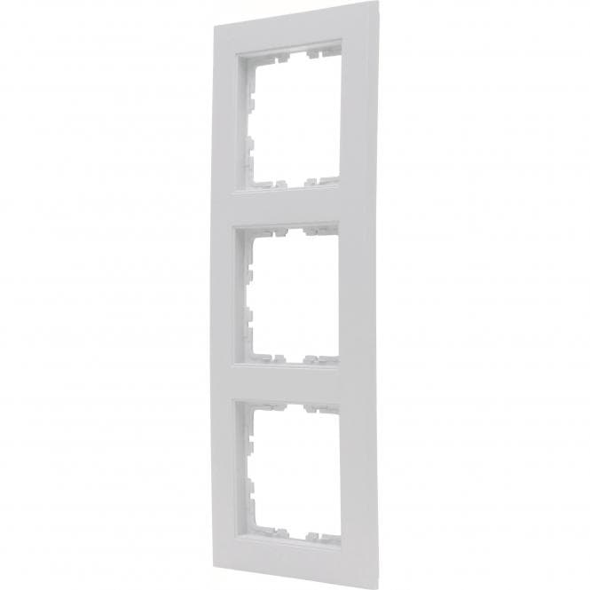 Kopp HK07-Abdeckrahmen 3-fach 402734000 Farbe:grau matt