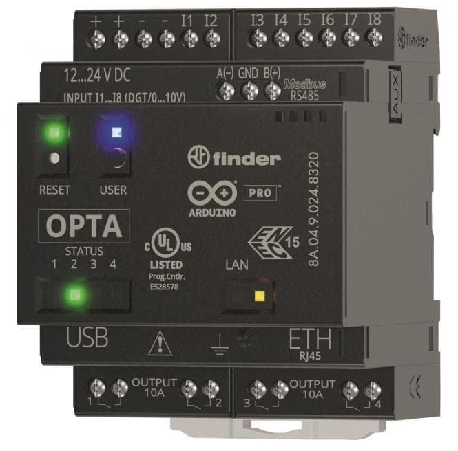 Finder OPTA Advanced 8A.04.9.024.8320 Programmierbares Logikrelais Serie 8A