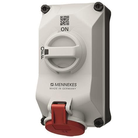 Mennekes Wandsteckdose 5601506G abschaltbar-verriegelt