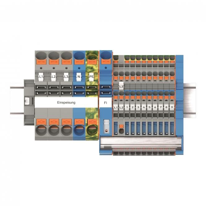 WAGO 821-107 TOPJOB S-Unter- verteiler-Set,mit Drücker