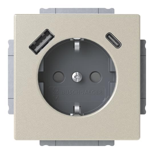 BJ SCHUKO -/USB-A+C 20 EUCB2USBAC-866 Steckdose