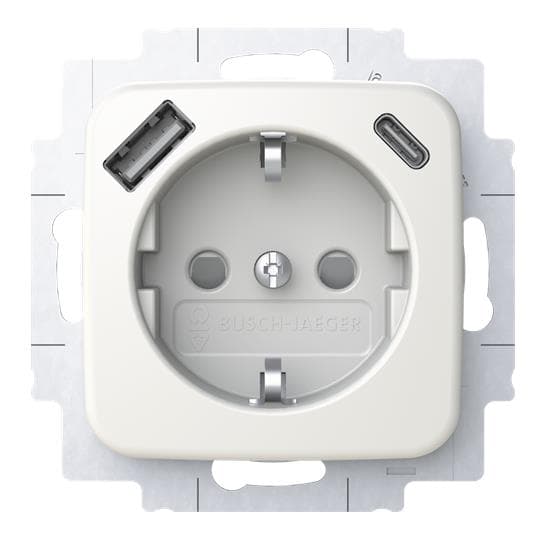 BJ SCHUKO -/USB-A+C 20 EUCB2USBAC-214 Steckdose