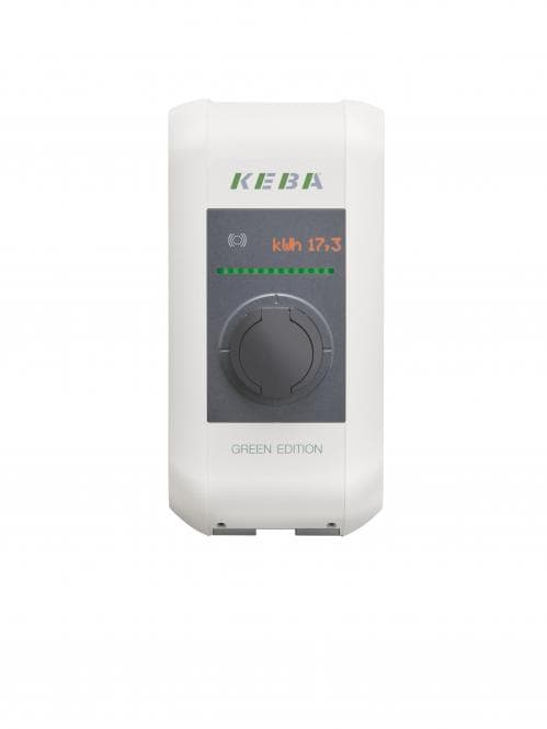 KEBA X-Series EN Typ2 Socket 22KW 4G RFID ME 125101 ISO 15118 hardware-ready
